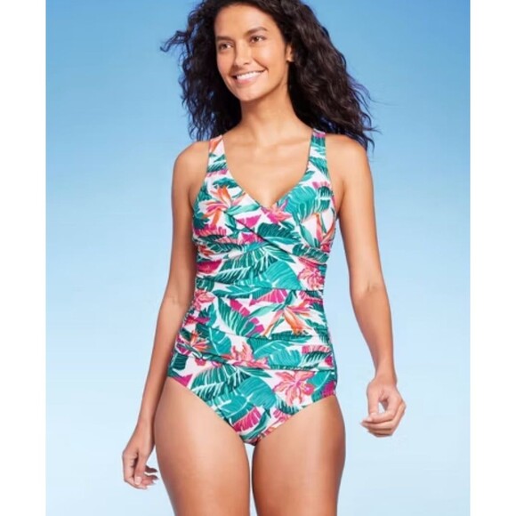Medium Coverage One Piece Swimsuit - Picture 1 of 4